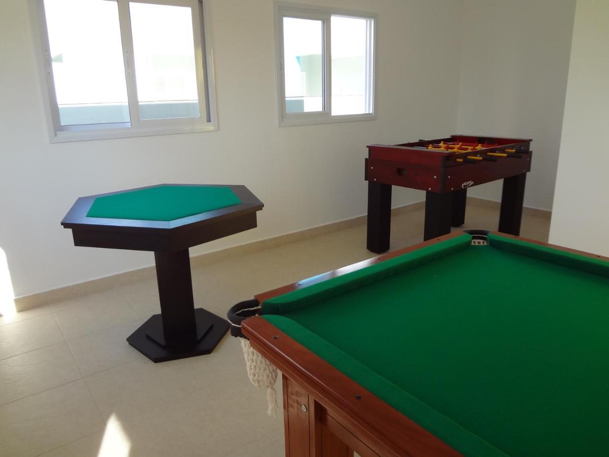 Lindo Apto Com Piscina, Sauna, Salao De Jogos, Wifi, Ar Condicionado E Sacada Gourmet No Itagua Apartamento *