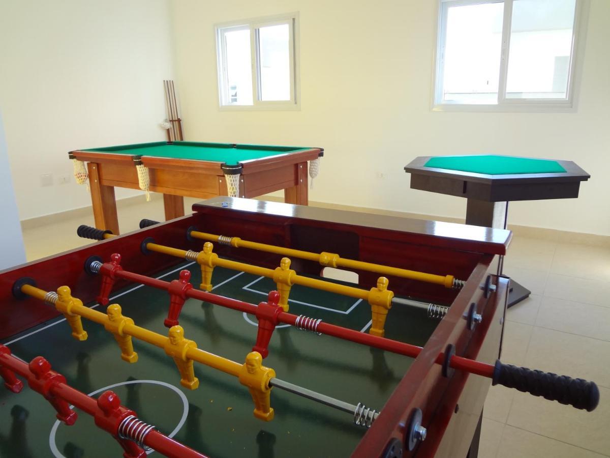 Lindo Apto Com Piscina, Sauna, Salao De Jogos, Wifi, Ar Condicionado E Sacada Gourmet No Itagua Apartamento *