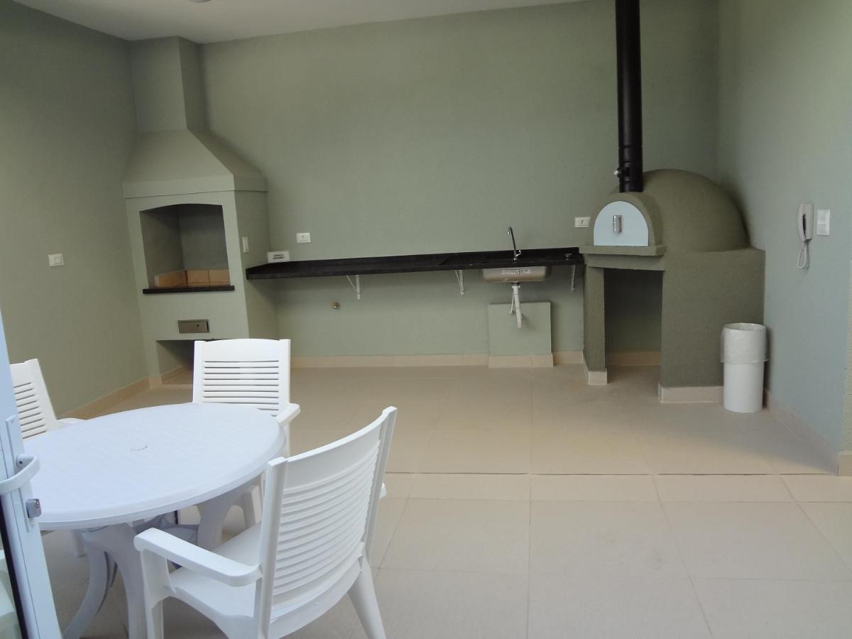 Lindo Apto Com Piscina, Sauna, Salao De Jogos, Wifi, Ar Condicionado E Sacada Gourmet No Itagua