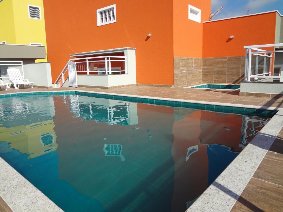 Lindo Apto Com Piscina, Sauna, Salao De Jogos, Wifi, Ar Condicionado E Sacada Gourmet No Itagua Apartamento *